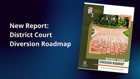 New Report Offers Alternatives to Traditional Sentencing