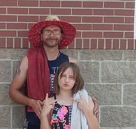 Randy and daughter