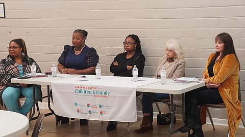 left to right: Caviha Leonard – Director/Owner, Ladders 4 Learning; Gicelia Swopes – Community Giving Specialist, Save The Children; Tedran Carter – Family & Community Engagement Manager, Head Start/Early Head Start with Save The Children; Beth Calhoun – Director/Owner, Jelly Bean Junction Daycare & Preschool; Amber “Nicole” Sims – Director, Explorers Academy Monticello
