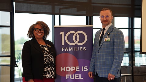 Kenya Eddings, Executive Director of the Arkansas Minority Health Commission; Zack Bird, CEO of Springwoods Behavioral Health