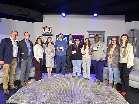 Mayor Fred Teague; Victor Whicher, PCDC Probation; Hollie Reyes (SJDCI Participant); Judge Deidre Luker; Participants: Chris Andrews, James Neeley, Jack Mitchell, Josten Rudder, Deborah Porter; Christina Hall: Peer Support River Valley Medical Wellness; and Court Coordinator Josie Lechtenberg 