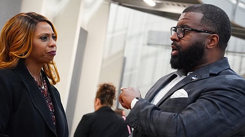 Attendees network after the meeting