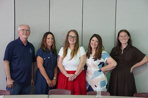 Bobby Boyakin, Heather Sanders Webb, Amanda Myer, Karen Phillips, and Abigail Whitson