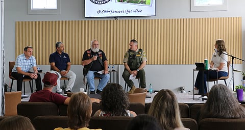 Jeremy Pitts, Angel Hernandez, Tim "Hoghead" Smith, Johnson County Sheriff Grant Nicely, Kerry Bewley