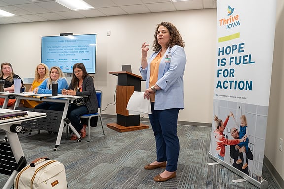Meet Page Humphrey: Leading Thrive Iowa's Community Support Initiative
