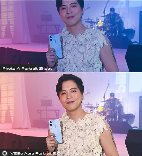 Elevate your portraits with vivo V29 5G's Aura Light 2.0.