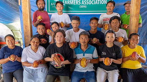 Saloy Organic Farmers Association (Sofa) in Purok Pag asa, Barangay Saloy, Davao City made it to the world’s top 50 cacao beans, according to the Cacao of Excellence, a prestigious global cacao competition.
