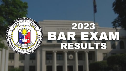 LIST: 2023 Bar Exams Results