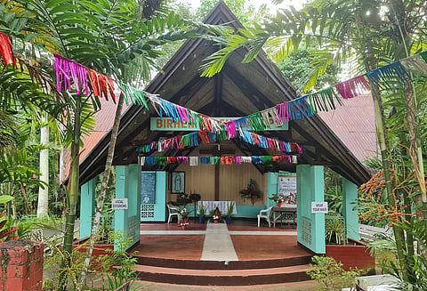 PCA-DRC's distinctly designed chapel of Birhen Sa Guadalupe.

