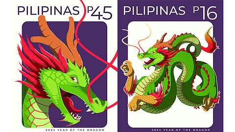 PHLPost welcomes 2024 with Year of the Wooden Dragon Stamps