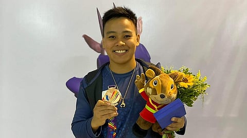 FRESH MANDATE. Davao’s Tokyo Olympic boxing silver medalist Nesthy Petecio gets a fresh term after topping the Philippine Olympic Committee Athletes’ Commission elections held at the 
Rizal Memorial Coliseum on Saturday, January 27, 2024. She was also part of the first batch of the commission that just ended its term.