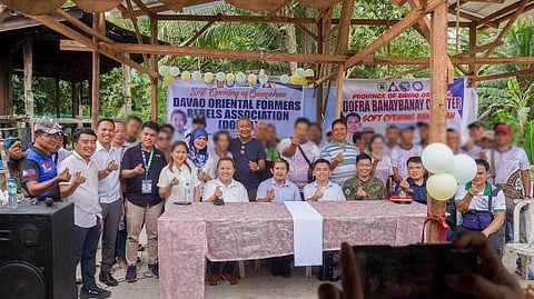 DOLE-Davao empowers former rebels with inauguration of livelihood project