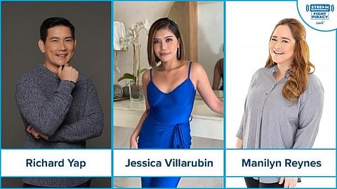 The anti-piracy videos starring Manilyn, Richard, and Jessica can also be seen across GMA Regional TV and GMA's international channels. GMA Network