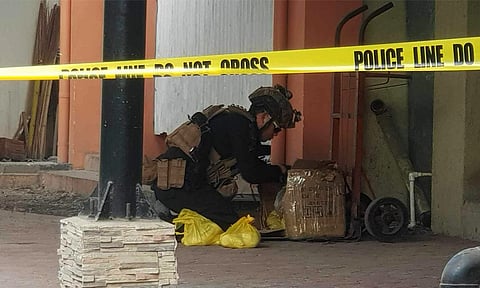 An unattended bag containing stones and powder was discovered inside the Davao City Overland Transport Terminal (DCOTT) on Thursday morning, February 22, 2024.