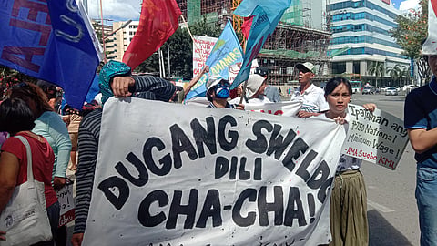 Groups protest Cha-cha, Marcos Jr.
admin despite EDSA anniversary absence