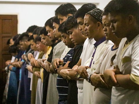 RAMADAN MUBARAK. The Davao City Islamic Center mosque on corner San Pedro Extension and Quimpo Boulevard conducted a special Taraweeh prayer session for our Muslim brothers and sisters, marking the beginning of their preparations for the first day of Ramadan on Tuesday, March 12, 2024. This observance brings the local Muslim community together in prayer and reflection as they commence the holy month.
