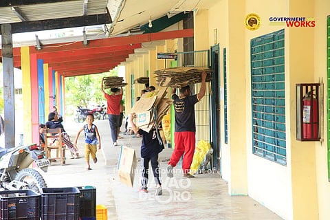 In this file photo, the Provincial Government of Davao de Oro evacuated residents in Barangays Masara, Mainit, Tagbaros, Elizalde, and Panibasan due to a landslide that happened in Masara in Maco on the evening of February 6, 2024.