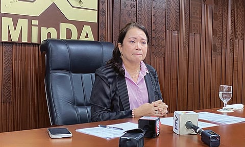 Embattled MinDA Secretary Maria Belen “Mabel” Acosta
