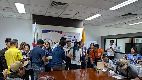 The 21 crew members of M/V Tutor, which was attacked by the Houthi rebels in the southern Red Sea, have returned to the Philippines, the Department of Migrant Workers (DMW) said Monday, June 17, 2024.