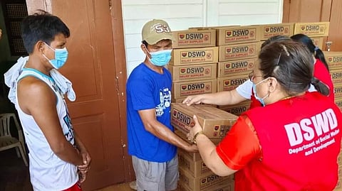 ILOILO. DSWD Field Office - Western Visayas provides aid to families affected by Mount Kanlaon eruption in Negros Island.