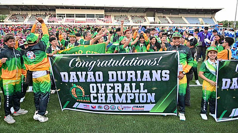 GEARING FOR PALARO. Athletes from Davao City who qualified for the Palarong Pambansa 2024 through the Davao Region Athletic Association (Davraa) Meet in April have started their in-house training on June 8, 2024.