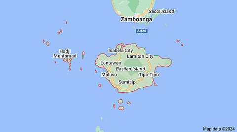 Basilan map