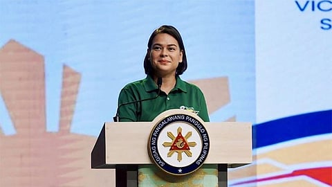 MANILA. Vice President Sara Duterte.