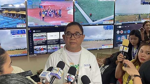 Dr. Peter Mancao, head doctor of the Cebu City Medical Center