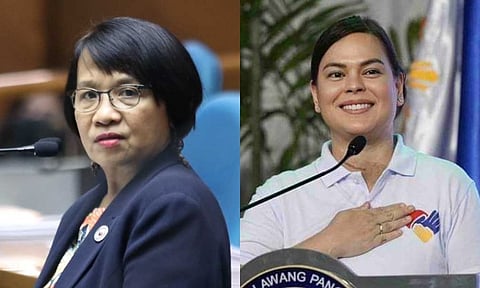 Castro calls VP Duterte’s remarks on truth-telling ‘ironic, hollow’