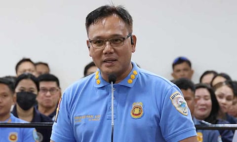 Police Colonel Hansel Marantan, acting city director of Davao City Police Office (DCPO), appeared during the 28th regular session of the 20th City Council on Tuesday morning, July 23, 2024, at the Sangguniang Panlungsod.
