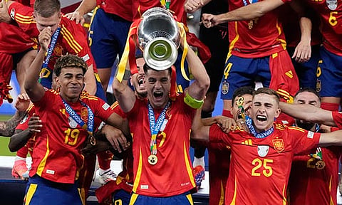 Spain wins record fourth European Championship title
