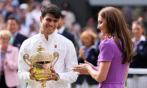 Carlos Alcaraz wins Wimbledon by beating Novak Djokovic 