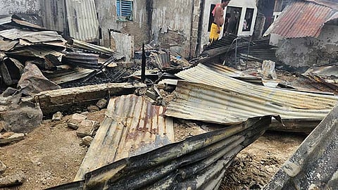 36 ka balay nasunog; 1 samdan