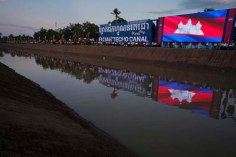 Cambodia breaks ground on a China-funded canal and says it will be built 'no matter the cost'