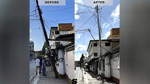 Old post on Waling-Waling Street replaced