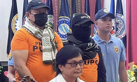 In a press conference held at Camp Crame on Monday, September 9, 2024, the Philippine National Police (PNP) and Department of the Interior and Local Government (DILG) introduced KOJC leader Pastor Apollo Quiboloy, identifiable by his black cap labeled "Agila," black scarf, and sunglasses, along with his four co-accused. Quiboloy reportedly surrendered to authorities on Sunday evening, September 8. 