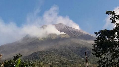 Kanlaon Volcano.
