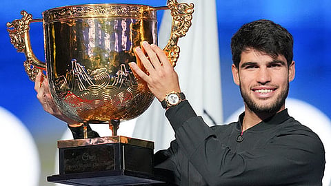 Alcaraz rallies past Sinner to win China Open and make it 3-for-3 against his top rival this year