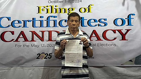 FPRRD bows out of Davao City politics