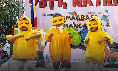 Daycare children shine at Book Character tilt