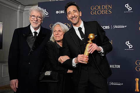 'The Brutalist,' 'Emilia Perez' triumph at Golden Globes