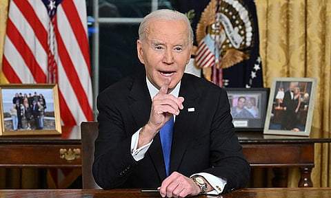 Biden warns in farewell address that 'oligarchy' of ultrarich in US threatens future of democracy