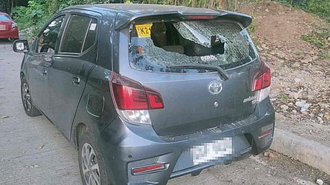 Drunk man nabbed for smashing friend’s car