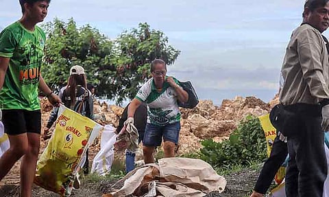 About 1,000 kilograms (kg) of waste were collected during the coastal cleanup at Villarica Baywalk, extending to Babak Market in the Island Garden City of Samal (Igacos) on January 24, 2025.