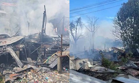 Fire swiftly consumed 26 houses, a church, and a warehouse in four separate incidents that occurred on Tuesday, January 28, 2025, in Davao City.