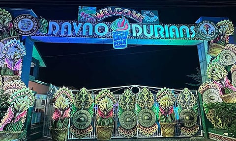 DAVAO DURIANS’ HOME.  Tagum National Trade School (TNTS) will once again host defending champions, the Davao City Durians, as they aim to retain their title at Davraa Meet 2025, set for March 9–15 in Davao del Norte. TNTS also served as their billeting venue during Davraa Meet 2023, when this photo was taken. 