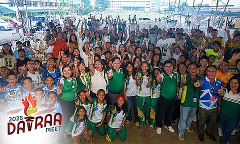 READY TO REIGN.  The Davao City Durians are fired up to defend their overall title at the Davao Region Athletic Association (Davraa) Meet 2025 slated March 9 to 15 in Tagum City, Davao del Norte. With spirits high, Dabawenyo athletes and coaches received a heartfelt send-off during a Mass and program Thursday, March 6, 2025.