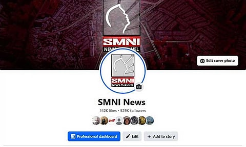 The official Facebook page of Sonshine Media Network International (SMNI), a media organization backed by detained televangelist and senatorial candidate Pastor Apollo C. Quiboloy, is no longer accessible on the platform. 