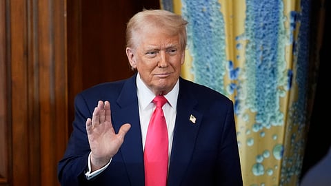 US President Donald Trump (AP)