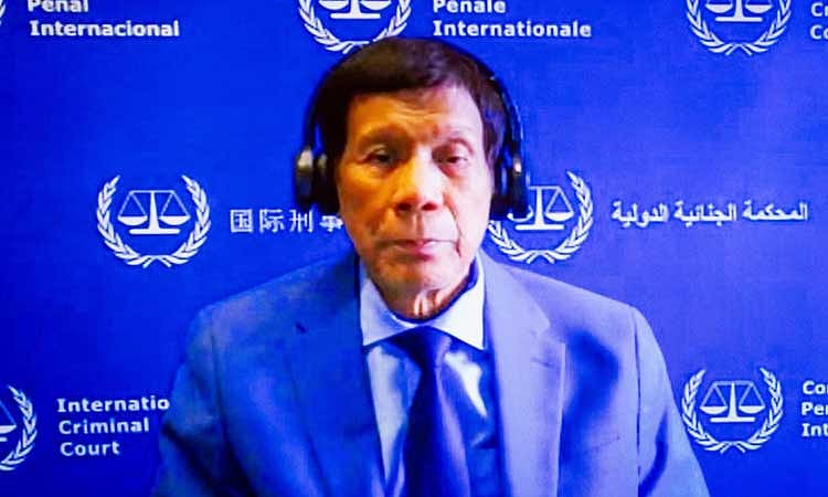 ICC postpones Duterte’s hearing for confirmation of charges